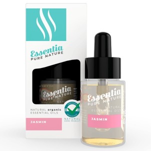 Essentia Olio Essenziale Jasmin Biologico 15ml Flacone con Contagocce per Diffusori