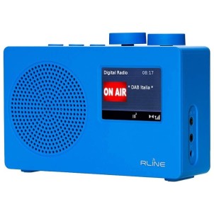 RLine SounDAB One BT Blu Radio DAB FM RDS Bluetooth LineIN Sveglia Display 2,4"