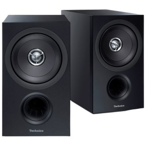 Technics SB-C600E-K Black Coppia Casse Scaffale 60W 2vie T2.5 W15 BassReflex