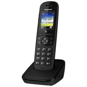 Panasonic KX-TGH710JTB Black Telefono Cordless DECT VivaVoce Display Colori 1,8"