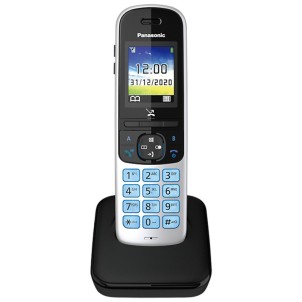 Panasonic KX-TGH710JTS Silver Telefono Cordless DECT VivaVoce Display Colori 1,8"
