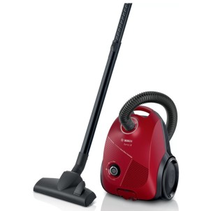 Bosch BGBS2RD1 Rosso Aspirapolvere Traino con Sacco 600W Filtro Hygienic