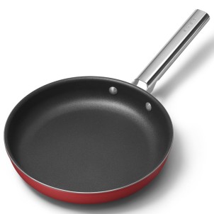 Smeg CKFF2601RDM Rosso 50's Style Cookware Padella 26cm 2,3L Antiaderente