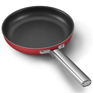 Smeg CKFF2601RDM Rosso 50's Style Cookware Padella 26cm 2,3L Antiaderente