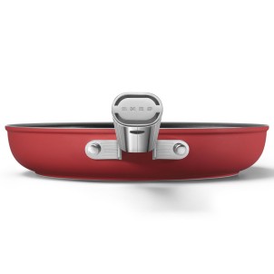 Smeg CKFF2601RDM Rosso 50's Style Cookware Padella 26cm 2,3L Antiaderente