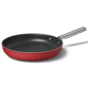 Smeg CKFF3001RDM Rosso 50's Style Cookware Padella 30cm 3,3L Antiaderente