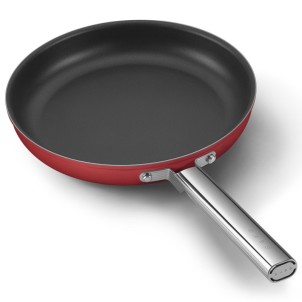 Smeg CKFF3001RDM Rosso 50's Style Cookware Padella 30cm 3,3L Antiaderente