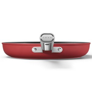 Smeg CKFF3001RDM Rosso 50's Style Cookware Padella 30cm 3,3L Antiaderente