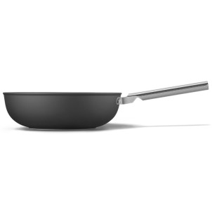 Smeg CKFW3001BLM Nero 50's Style Cookware Wok 30cm 5,3L Antiaderente