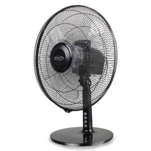 Argo Tablo Evo Black Ventilatore da Tavolo 5 Pale Diametro 40cm Telecomando