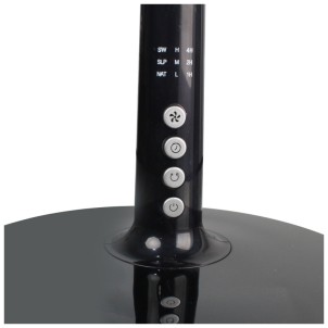 Argo Tablo Evo Black Ventilatore da Tavolo 5 Pale Diametro 40cm Telecomando