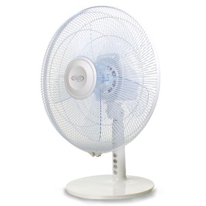 Argo Tablo Evo White Ventilatore da Tavolo 5 Pale Diametro 40cm Telecomando