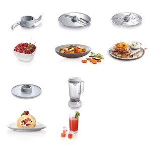 Bosch MCM3200W Robot da Cucina Compatto 800w 30 funzioni Frullatore lama MultiLevel6