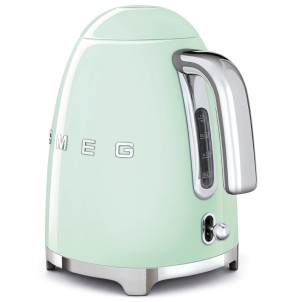 Smeg KLF03PGEU Verde Pastello Lucido 50's Style Bollitore 1,7 litri 7 Tazze Soft Opening AutoOFF 100°C