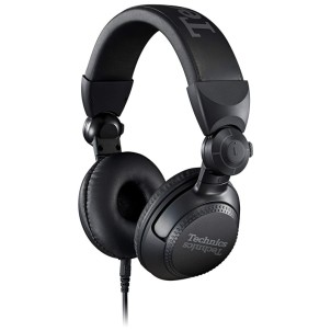 Technics EAH-DJ1200EK Black Cuffie DJ Driver 40mm Braccio Mobile 270° Cavo Rimovibile