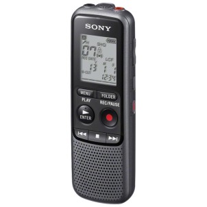 Sony ICD-PX240 Registratore Digitale Mono MP3 VOR Memoria 4GB fino a 1.043h PC-USB