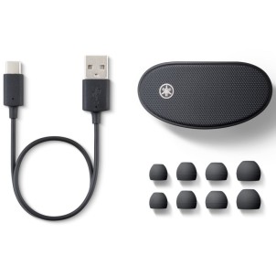 Yamaha TW-E5B Black Auricolari Bluetooth TrueWireless IPX5 Autonomia8,5h Custodia AmbientSound
