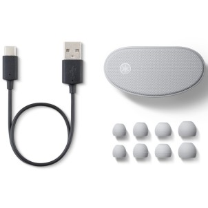 Yamaha TW-E5B Gray Auricolari Bluetooth TrueWireless IPX5 Autonomia8,5h Custodia AmbientSound