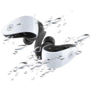 Yamaha TW-ES5A White Auricolari Bluetooth TrueWireless Sport IPX7 Autonomia9h Custodia AmbientSound