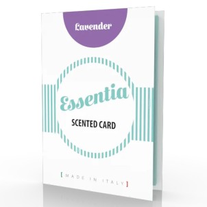 Essentia Card Profumata Lavanda per Profumare Cassetti Armadi Case Auto