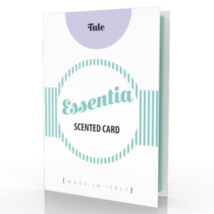 Essentia Card Profumata Talco per Profumare Cassetti Armadi Case Auto