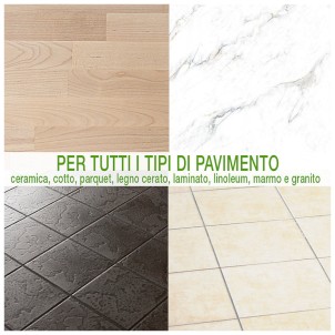 EKO Detergente Pavimenti e Superfici Dure Ecologico 500ml Menta Limone