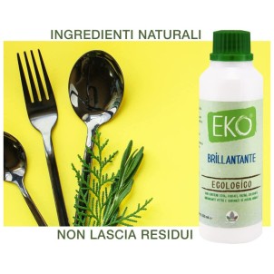 Eko Brillantante Lavastoviglie Ecologico Anticalcare Igienizzante 250ml