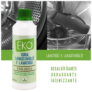 Eko Cura Lavastoviglie e Lavatrice Ecologico 250ml Flacone