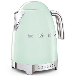 Smeg KLF04PGEU Verde Pastello Lucido 50's Style Bollitore Elettronico 1,7 litri 7 Tazze Temperatura Variabile