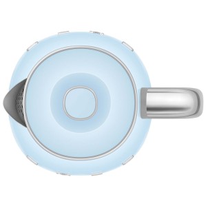 Smeg KLF05PBEU Azzurro Lucido 50's Style Mini Bollitore 0,8 litri 3 Tazze AutoOFF 100°C