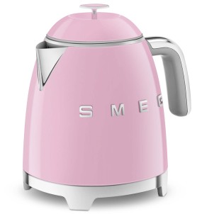 Smeg KLF05PKEU Rosa Lucido 50's Style Mini Bollitore 0,8 litri 3 Tazze AutoOFF 100°C