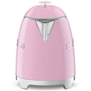 Smeg KLF05PKEU Rosa Lucido 50's Style Mini Bollitore 0,8 litri 3 Tazze AutoOFF 100°C