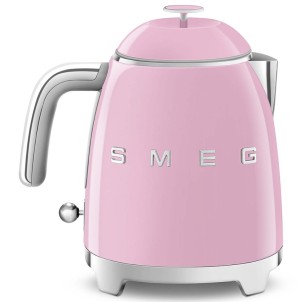 Smeg KLF05PKEU Rosa Lucido 50's Style Mini Bollitore 0,8 litri 3 Tazze AutoOFF 100°C