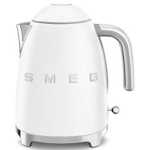 Smeg KLF03WHMEU Bianco Opaco 50's Style Bollitore 1,7 litri 7 Tazze Soft Opening AutoOFF 100°C