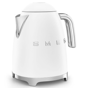Smeg KLF03WHMEU Bianco Opaco 50's Style Bollitore 1,7 litri 7 Tazze Soft Opening AutoOFF 100°C