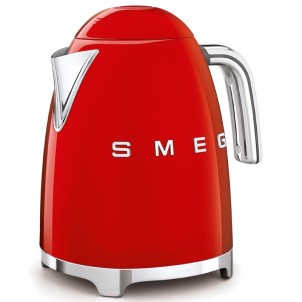 Smeg KLF03RDEU Rosso Lucido 50's Style Bollitore 1,7 litri 7 Tazze Soft Opening AutoOFF 100°C