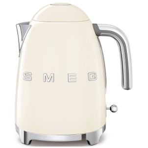 Smeg KLF03CREU Panna Lucido 50's Style Bollitore 1,7 litri 7 Tazze Soft Opening AutoOFF 100°C
