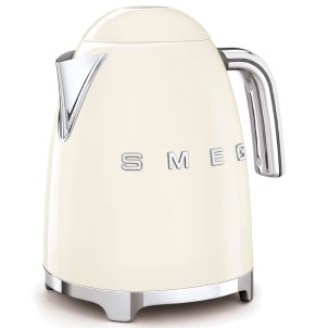 Smeg KLF03CREU Panna Lucido 50's Style Bollitore 1,7 litri 7 Tazze Soft Opening AutoOFF 100°C
