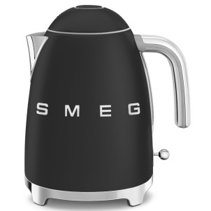 Smeg KLF03BLMEU Nero Opaco 50's Style Bollitore 1,7 litri 7 Tazze Soft Opening AutoOFF 100°C