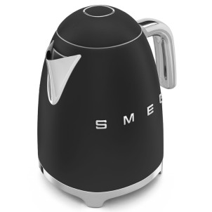 Smeg KLF03BLMEU Nero Opaco 50's Style Bollitore 1,7 litri 7 Tazze Soft Opening AutoOFF 100°C