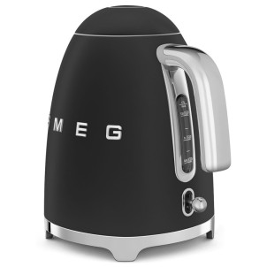 Smeg KLF03BLMEU Nero Opaco 50's Style Bollitore 1,7 litri 7 Tazze Soft Opening AutoOFF 100°C
