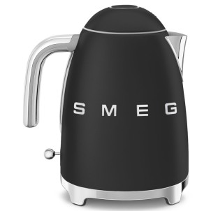 Smeg KLF03BLMEU Nero Opaco 50's Style Bollitore 1,7 litri 7 Tazze Soft Opening AutoOFF 100°C