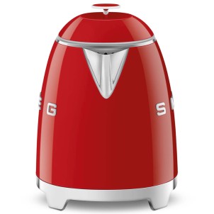 Smeg KLF05RDEU Rosso Lucido 50's Style Mini Bollitore 0,8 litri 3 Tazze AutoOFF 100°C