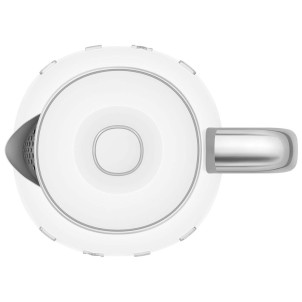 Smeg KLF05WHEU Bianco Lucido 50's Style Mini Bollitore 0,8 litri 3 Tazze AutoOFF 100°C