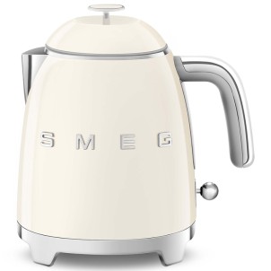 Smeg KLF05CREU Panna Lucido 50's Style Mini Bollitore 0,8 litri 3 Tazze AutoOFF 100°C