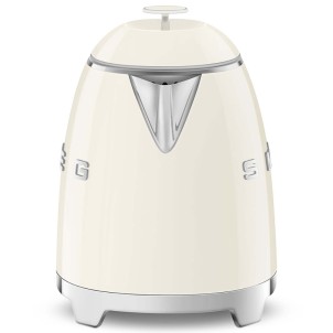 Smeg KLF05CREU Panna Lucido 50's Style Mini Bollitore 0,8 litri 3 Tazze AutoOFF 100°C