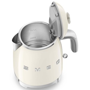 Smeg KLF05CREU Panna Lucido 50's Style Mini Bollitore 0,8 litri 3 Tazze AutoOFF 100°C
