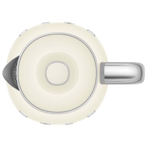 Smeg KLF05CREU Panna Lucido 50's Style Mini Bollitore 0,8 litri 3 Tazze AutoOFF 100°C