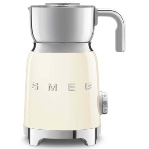 Smeg MFF01CREU Panna Lucido 50's Style Montalatte a Induzione 6 Programmi Automatici