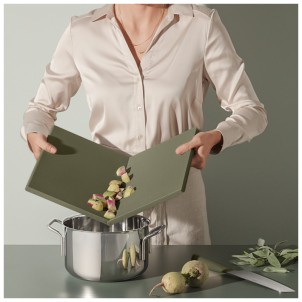 Eva Solo Tagliere DoubleUp Green Tool Due Piccoli o uno Grande Magneti Incorporati